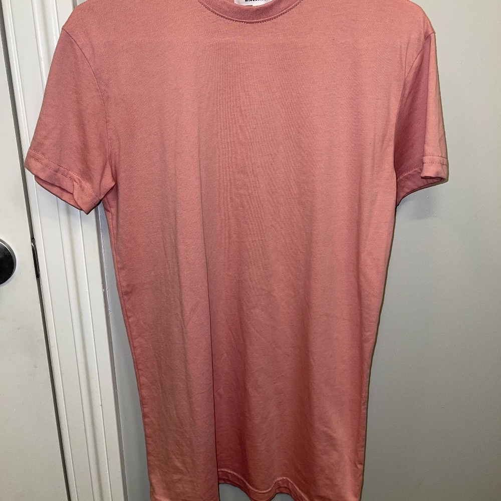 Pink T-Shirt Dress